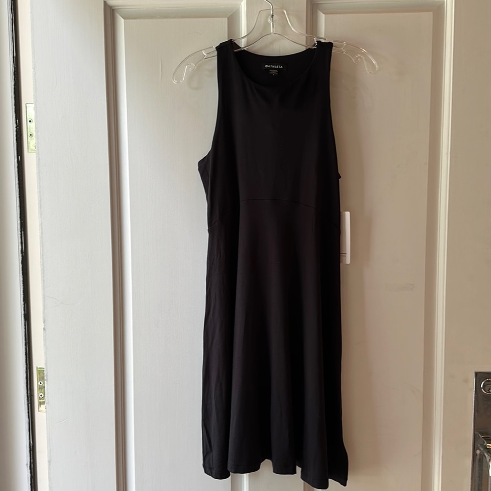 Black Athleta Santorini Thera Dress. Size small.